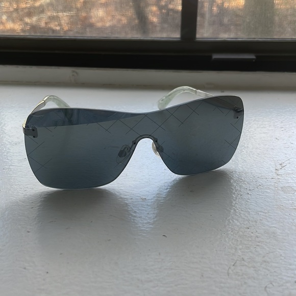 CHANEL Accessories - Chanel Shield Runway Sunglasses